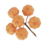 6 db Tök csokorban betűzős hungarocell 3,2x10 cm narancs