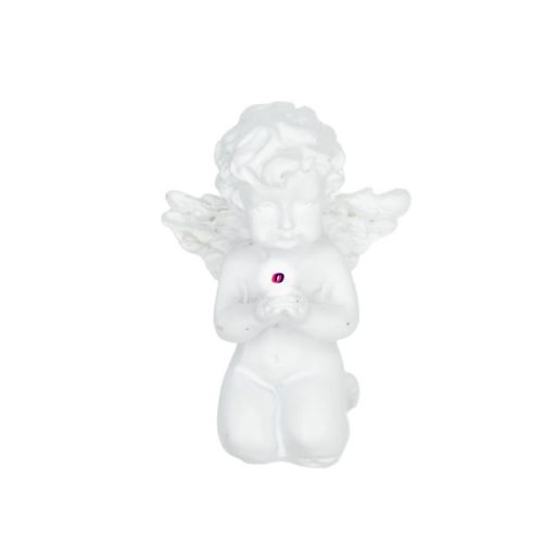 Angyal poly 2, 9x1, 9x4, 1 cm fehér 4 db-os szett