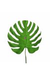 Selyemvirág monstera levél műanyag 89cm zöld