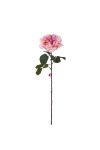 Selyemvirág rózsa szálas 65 cm barack