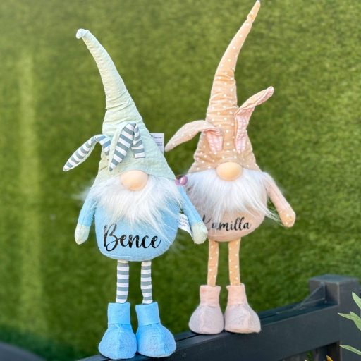 XL Egyedi, névre szóló Tavaszi manó gyerekeknek, áló, fiús és lányos kivitelben