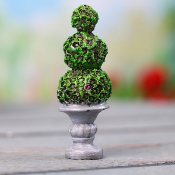 Tündérkert díszfa kaspóban poly 3,1x2,8x8,6cm zöld