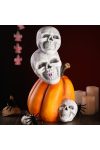 Óriás Halloweeni LED Töklámpás koonyákkal, kerámia 51 cm