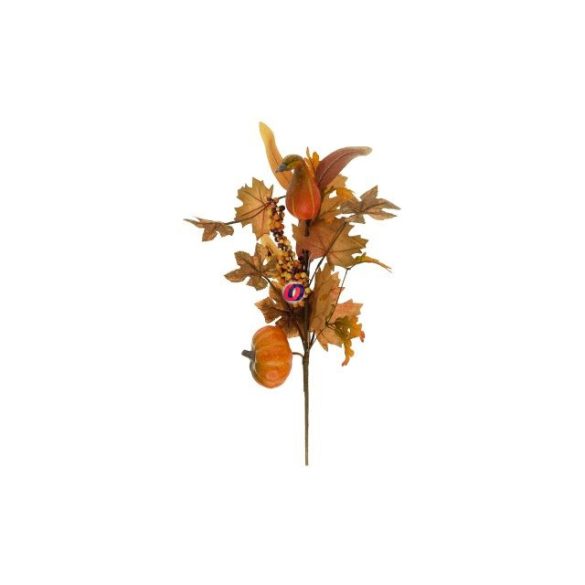 Őszi Ág leveles 82cm narancssárga