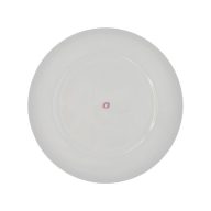 Tányér kerek műanyag 33x33cm fehér