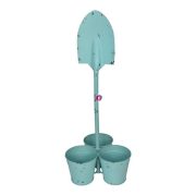 XL Kapós állvány kerti szerszámmal fém 55 cm kék