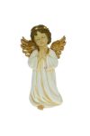 XXL Angyal figura led világítással imádkozó, álló, 31x22x50 cm