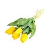 Selyemvirág Tulipán csokor 5 szálas 30 cm