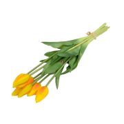 Selyemvirág Tulipán csokor 7 szálas 44 cm