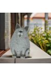 Kerti figura Macska kaspóval kerámia 33 cm