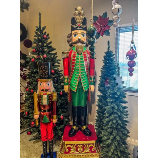 Diótörő poly 65,5x65,5x229 cm piros, zöld