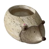 XL Kerti kaspó ültethető, süni figura  33x22x15,5 cm