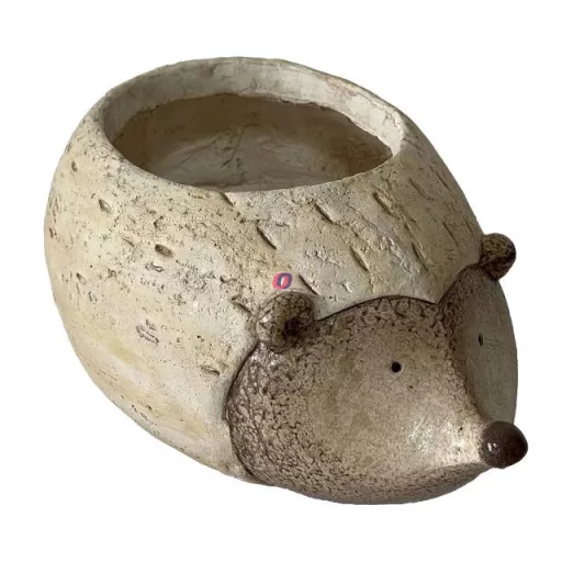 XL Kerti kaspó ültethető, süni figura  33x22x15,5 cm