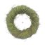Koszorú szalma 20 cm világoszöld