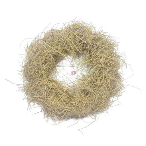 Koszorú széna 22 cm natúr