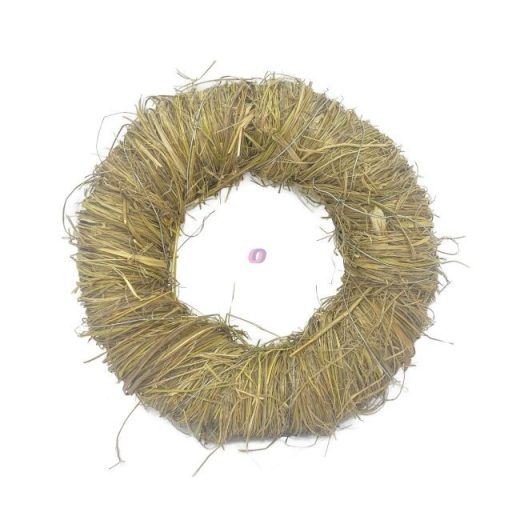 Koszorú szalma 27 cm natúr