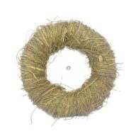 Koszorú szalma 38 cm natúr