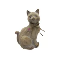 Cica figura masnival ülő 25,5 cm