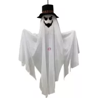 Akasztható Halloween szellem kalapban 90 cm