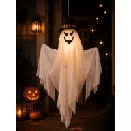 Akasztható Halloween szellem kalapban 90 cm