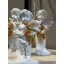 Angyal macival álló poly 4,5x4x8,5 cm fehér, barna 3 féle