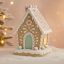 Dekor Mézeskalács ház glitteres (11,5 × 11 × 18 cm)