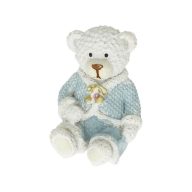 Dekor Maci ruhában, ülő 4,4X4,7X5,8 cm