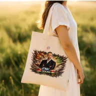 Jakab Péter DK 2026 - táska -  37 x 41 x cm bézs