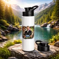 Jakab Péter DK 2026 -  fém kulacs 750 ml