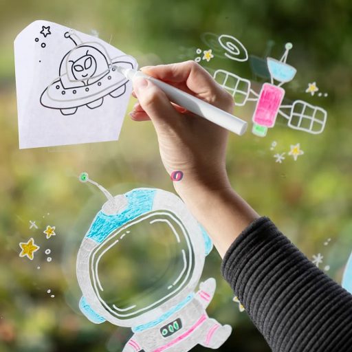 Prémium Krétafilc, ablak festék, neonfilc letörölhető, többféle színben