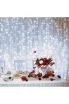 HOME LED-es sorolható fényfüggöny, hidegfehér 400 LED 2 x 2 m, IP44 DLF 400/WH