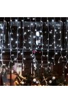 HOME LED-es sorolható jégcsap fényfüggöny, hidegfehér 200LED 5 m, IP44 DLFJ 200/WH