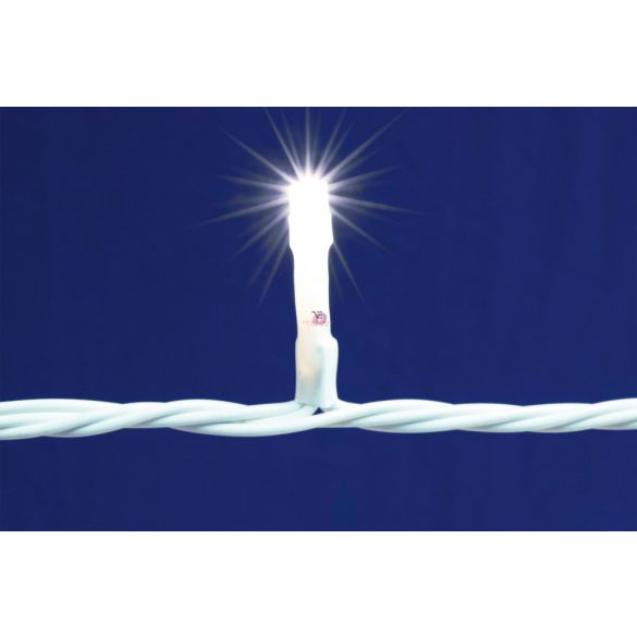 HOME LED-es sorolható jégcsap fényfüggöny, hidegfehér 200LED 5 m, IP44 DLFJ 200/WH