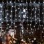 HOME LED-es, sorolható fényfüggöny, jégcsap hidegfehér, 400LED, 10m DLFJ 400/WH