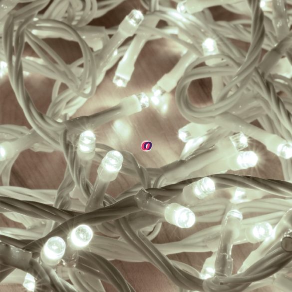 HOME LED-es sorolható fényfüzér, hidegfehér, 200LED, 10 m, IP44 DLI 200/WH