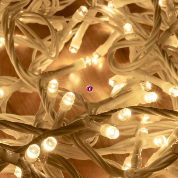 HOME LED-es sorolható izzósor, melegfehér, 200LED, 10 m, IP44 DLI 200/WW