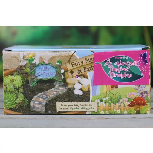 Tündérkert tábla és járda szett poly 2 db-os Deconline Fairy Garden