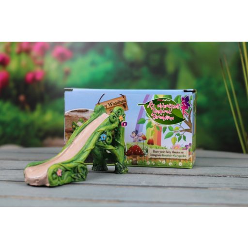 Tündérkert indás csúszda poly 16 cm Deconline Fairy Garden