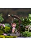 Tündérkert tündér hintán 20 cm Deconline Fairy Garden