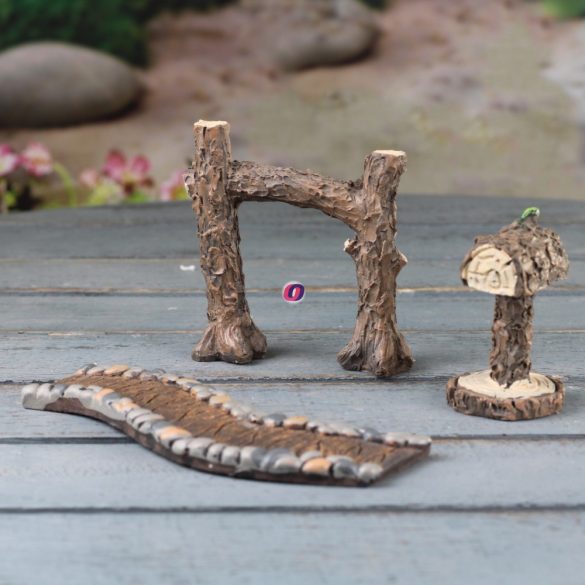 Tündérkert figura szett Woodland Deconline Fairy Garden