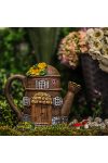 Tündérkert figura locsolókanna kunyhó 18 cm Deconline Fairy Garden
