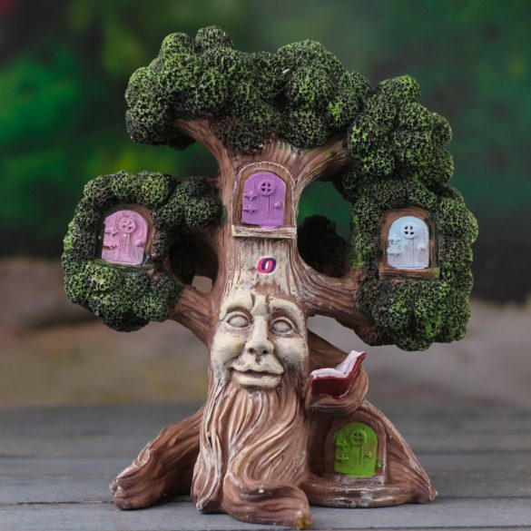 Tündérkert figura Mistikus fa 22 cm Deconline Fairy Garden