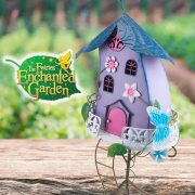   XL Tündérkert lak pillangós 55 cm fém Deconline Fairy Garden