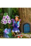 Kerti tündér virágos kúttal 24 cm Deconline Fairy Garden