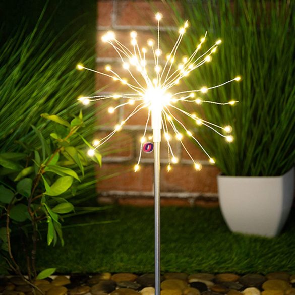 XL Napelemes Pitypang világítás120 led melegfehér DANDELION