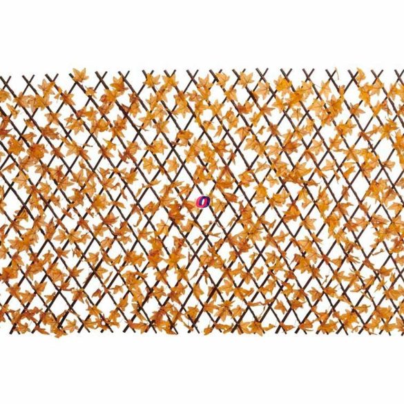 Belátásgátló, térelválasztó őszi juharlevelekkel állítható 90x180 cm Deconline Garden