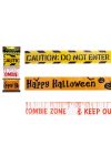 Halloweeni figyelmeztető szalag 3x3 méter/szett