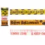 Halloweeni figyelmeztető szalag 3x3 méter/szett