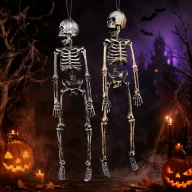 Halloweeni csontváz 45 cm mozgatható testrészekkel