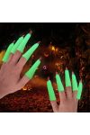 Halloweeni világító boszorkány ujjak 10 db-os szett